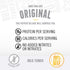 100% 1 oz (Pack 12) 10g Perky Jerky Original Grass Fed Beef Jerky, of - Antibiotic Free - Protein Per Serving - Low Fat