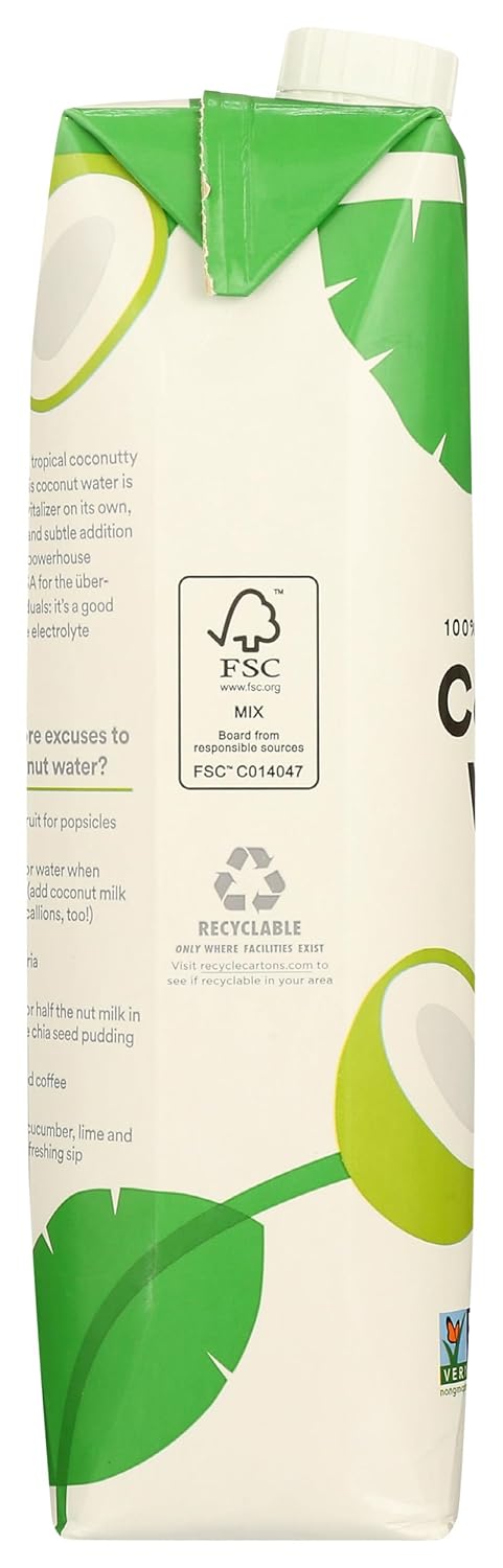 365 33.8 Oz by Whole Foods Market, Coconut Water, Fl