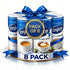 Generic Non-Dairy Coffee Creamer Powder (Pack of 8) 12 oz Canisters, 96 oz
