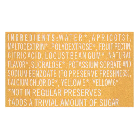 Polaner 13.5 Sugar Free with Fiber, Apricot Jam, Ounce