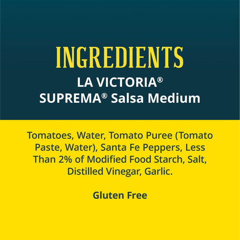 La Victoria Suprema Medium Salsa, 67 oz