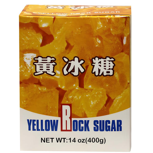 DragonDish Yellow Rock Sugar, Rock Sugar For Pho, Natural Sugar Crystals, Gold Sugar