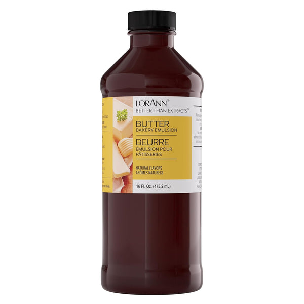 Lorann Oils Butter Bakery Emulsion: True Butter Flavor, Ideal for Enhancing Rich