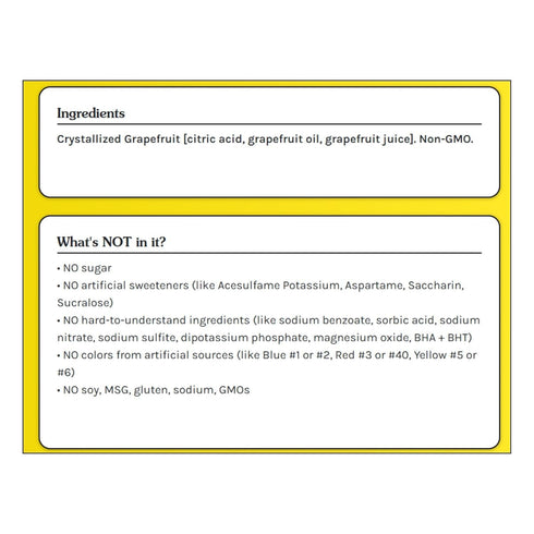 500ct (Pack 1) 0 Packets Packets True Grapefruit of - Water Enhancer - Bulk Dispenser - Calorie Drink Mix For Water