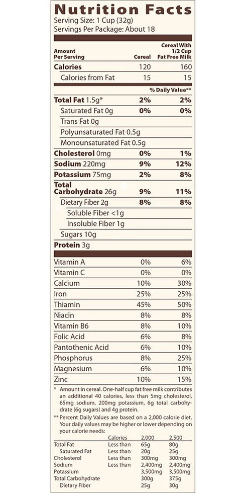 Mom's Best 20 (Pack 10) Honey Nut Toasty O's Cereal, Non-GMO Project Verified, Made with Whole Grain, No High Fructose