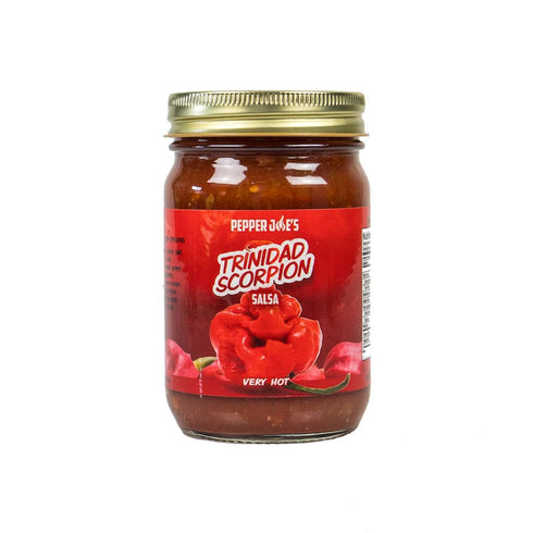 Pepper Joes Trinidad Scorpion Salsa Dangerously Delicious Superhot Salsa with Worlds 2nd