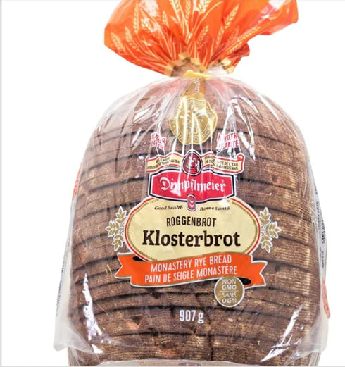 generic Dimpflmeier Klosterbrot Authentic German Dark Rye Bread - Traditional European Monastery-Style Loaf