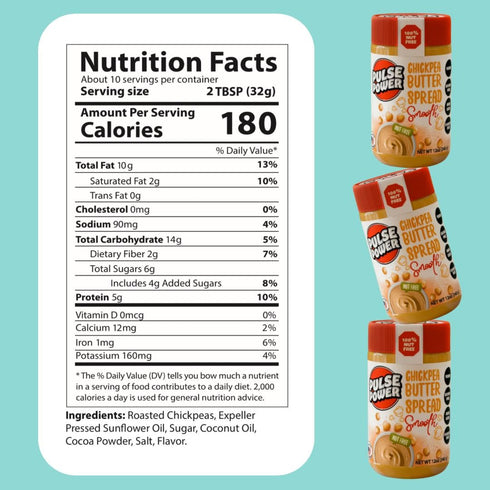 Pulse Power Chickpea Spread (Pulse Power Chickpea Butter Spread)