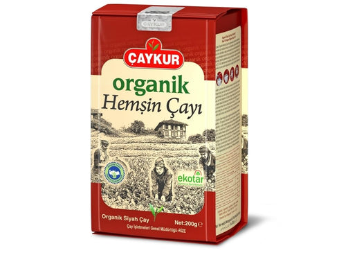 400gr 14.1 oz (Pack 3) AYKUR Organic Hemsin Black Tea, Premium Certified Turkish Loose Leaf Tea, Natural