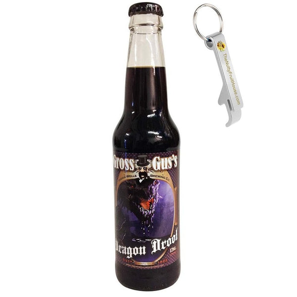 Gross Gus's Rocket Fizz Gross Gus Dragon Drool Black Licorice Soda Flavor | Cane