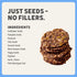 (3 Pack) ELLAS FLATS Everything All Seed Savory Crisps All Natural, Gluten Free, Good Source of Protein, High Fiber