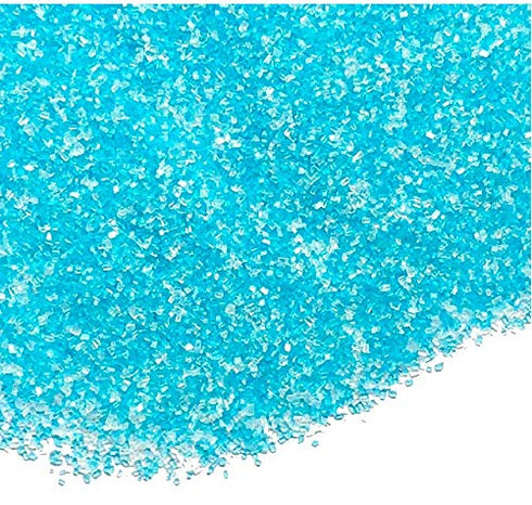 Edible Beach Ocean Water Cake & Cupcake Decoration Topper, Coarse Sparkling Water Confetti Sprinkles