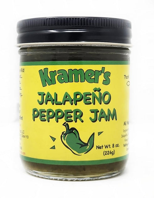 Generic Jam Made in Iowa Assorted Jams Kramers You Choose 8oz (Jalapeno Pepper)