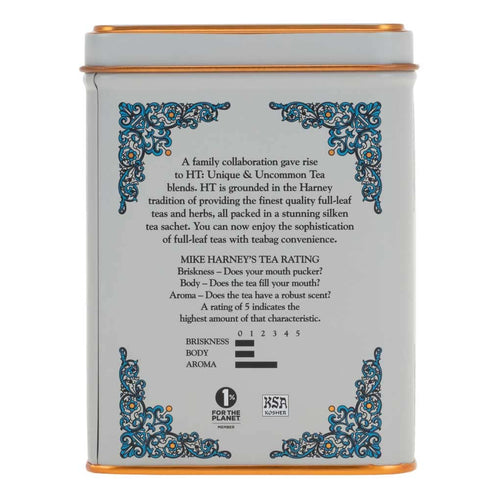 1.4 oz (20 Harney & Sons Tea Decaffeinated, Great Present Idea, Vanilla Comoro, Tin Sachets)
