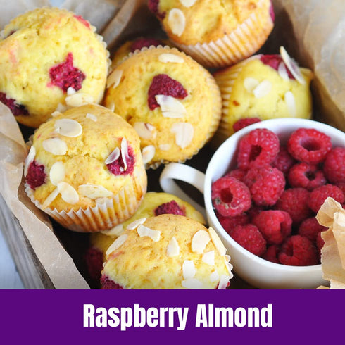 County 8oz Spring-Summer 100% Door Coffee Raspberry Almond - Flavored Whole Bean - Bag - Seasonal - Medium Roast