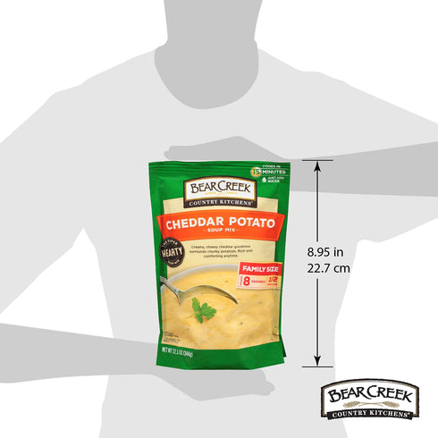 12.1 Bear Creek Soup Mix, Cheddar Potato, Ounce