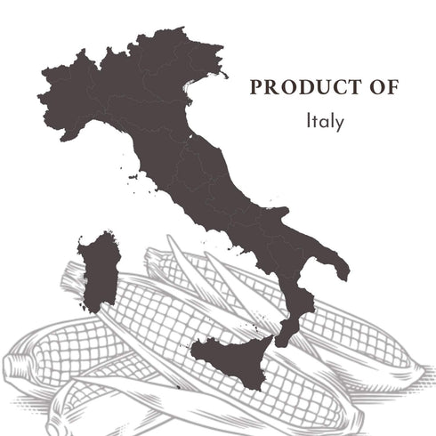 5 Lb Roland Foods Medium Grain Yellow Polenta from Italy, Bag