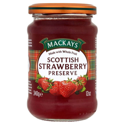 Mackays Scottish Strawberry Preserve (340g) - Pack of 2