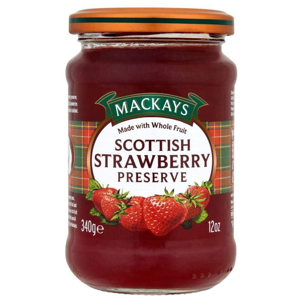 Mackays Scottish Strawberry Preserve (340g) - Pack of 2