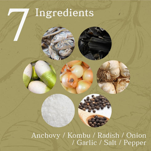Korean Soup Base: Anchovy Broth Coin Stock Big Size (4G x 50 Tablets) for Jjigae & Shabu Shabu