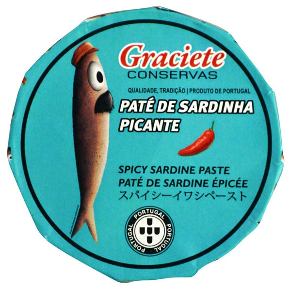 Generic Conservas GRACIETE - Gourmet Canned spicy Sardine Pat/Paste - 2.99oz / 85gr