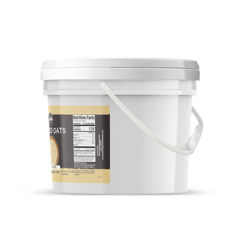 1 Birch & Meadow Gallon of Gluten-Free Rolled Oats, Food Storage, Old-Fashioned Oats