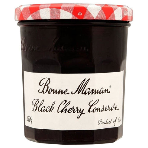Bonne Maman Black Cherry Conserve (370g) - Pack of 2