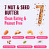 7 1g 6g 26 oz NuttZo Organic Power Fuel Nuts and Seeds Butter, Crunchy, Paleo and Keto Friendly, Peanut and Gluten