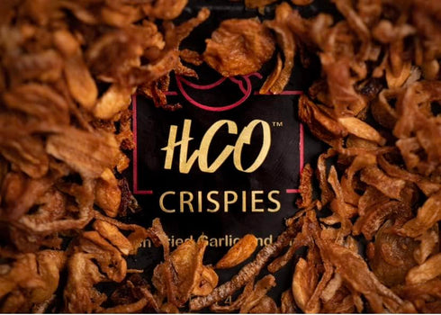 HCO Crispies Fried Garlic and Onion Mix | Perfect for Baking, Seasoning & Topping | From the Makers of Hot Crispy Oil