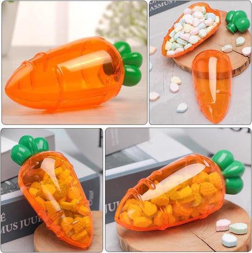 Set 6 of Carrot-Shaped Candy Boxes for Easter - Perfect for Treats and Gifts