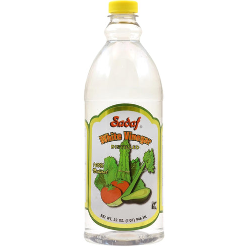 Sadaf White Vinegar Distilled - 100% Natural Distilled White Vinegar For Cooking