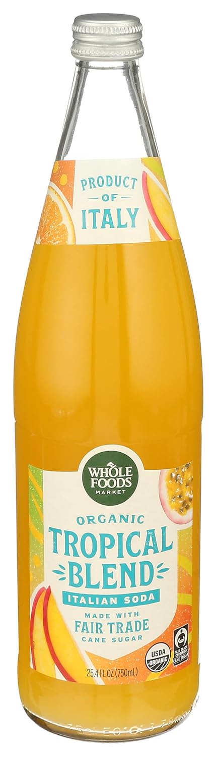 365 by Whole Foods Market , Organic Tropical Blend Italian Soda, 25.4 fl oz