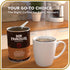 100% (12 oz Don Francisco's Cinnamon Hazelnut Ground Flavored Coffee: Rich, Aromatic Arabica Blend - Medium Roast for a