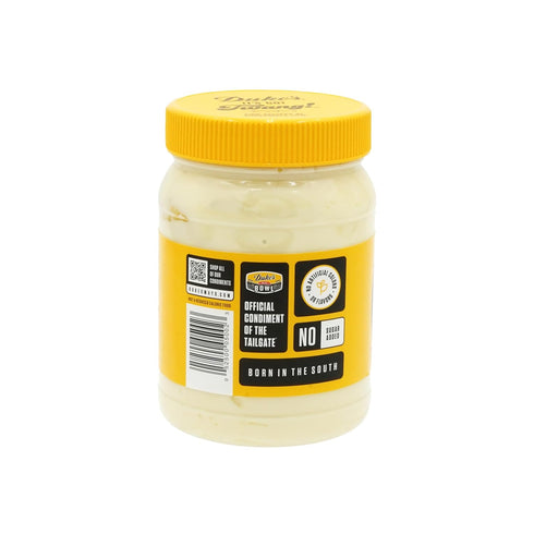 16 (Pack 1) Dukes Real Mayonnaise Jar Original Smooth & Creamy Taste, Ounce