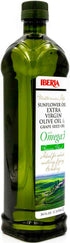 Iberia Mediterranean Style Omega 3 Cooking Oil, 34 fl oz, Blend of Extra Virgin Olive Oil, Grapeseed Oil, Sunflower Oil and Fish Oil