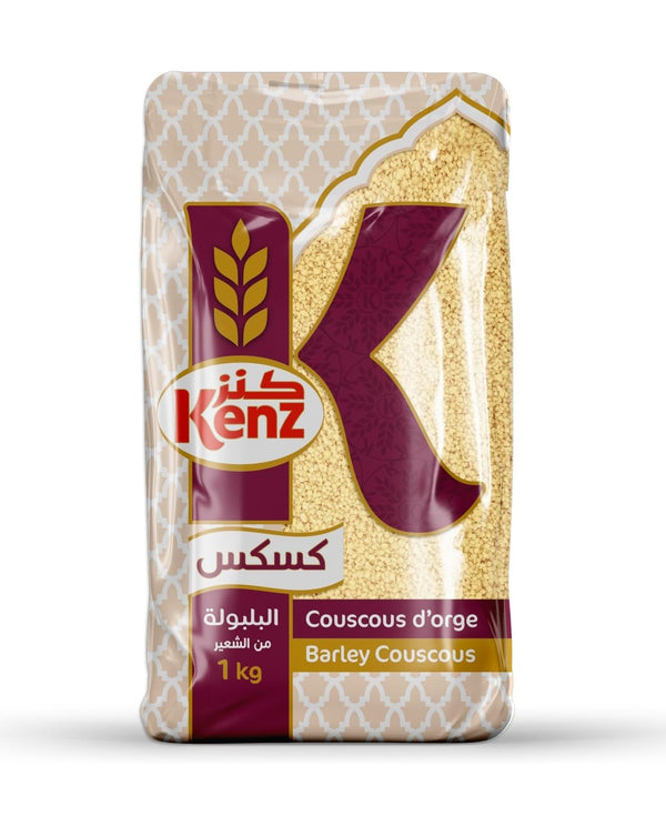Kenz Premium Original Moroccan Barley Couscous Balboula 1kg - All Natural 100% Vegan