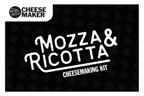 Cheese Maker Mozza Set 40 (1 1 Gourmet & Ricotta Cheese Making Kit by | Premium DIY for Fresh Homemade Cheese | Makes