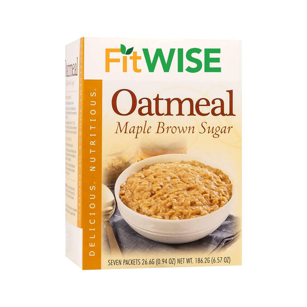 FITWISE - High Protein Oatmeal, 15g Protein, Low Carb, Low Calorie, Low