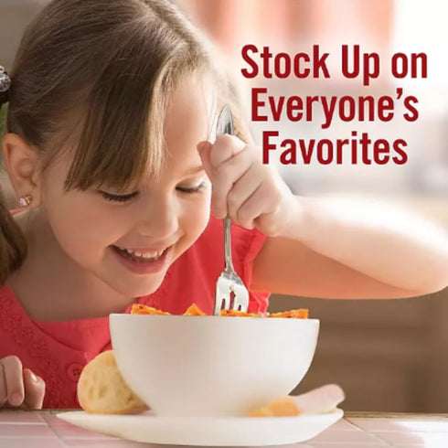 15 oz 12 Pack Beef Ravioli in Hearty Meat Sauce, Large Cans, Bulk - Classic Canned Pasta & Comfort Food for Quick