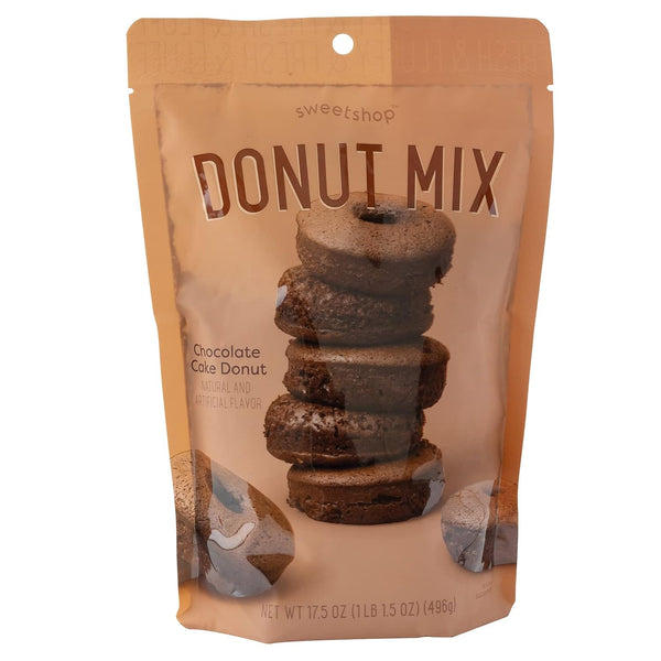 Sweetshop Cake Donut Mix 17.5 oz, Chocolate, Baking Mixes Cook Cooking Bake