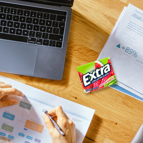 EXTRA Watermelon Sugar Free Chewing Gum, 15 ct, 3 Pack