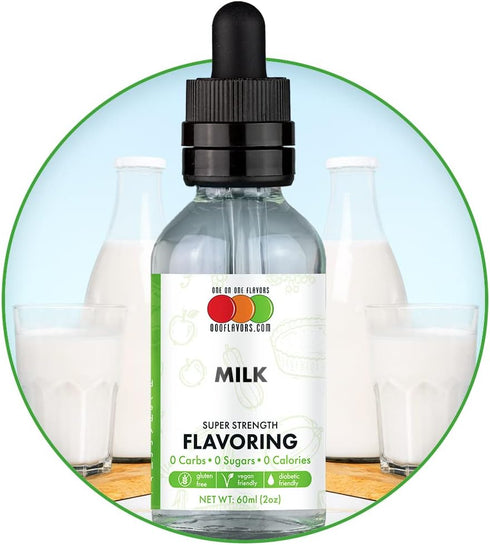 Milk Flavored Liquid Concentrate (2 oz)