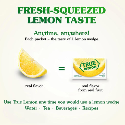 500ct 0 Packets Packets,(Pack 2) True Lemon - Water Enhancer - Bulk Dispenser - Calorie Drink Mix For Water - Sugar