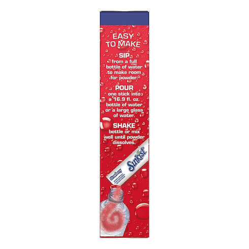 0.53 OZ, 6 (Pack 4) Sunkist Soda Strawberry Singles To Go Drink Mix, CT