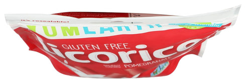 Packs 5 (Pack 1) YumEarth Organic Gluten Free Pomegranate Licorice Snack - Allergy Friendly, Gluten Free, Non-GMO