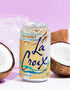 12 Oz (pack 8) LaCroix Sparkling Water, Coconut, Fl