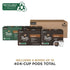 Pack, 100% 40 Count (4 10 Peet's Coffee, Keurig K-Cup Pods Dark Roast Variety Arabica Coffee - Major Dickason's Blend