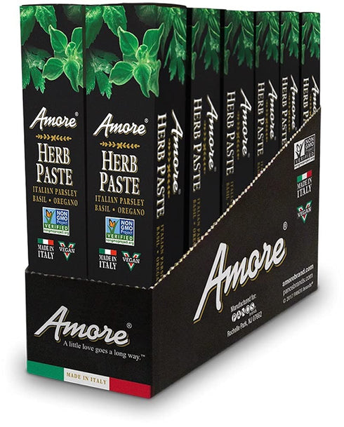 Amore Vegan Fresh Herb Paste In A Tube - Non GMO Certified And