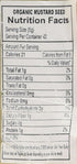 Jiva Organics Organic Black Mustard Seeds, 7oz, Non-GMO, Gluten Free