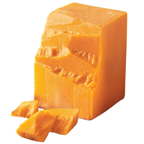 The Wisconsin Cheeseman Aged Sharp Cheddar Cheese Block Gourmet Wisconsin Cheese Snack,